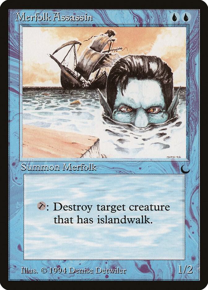 Merfolk Assassin-The Dark-U-Normal