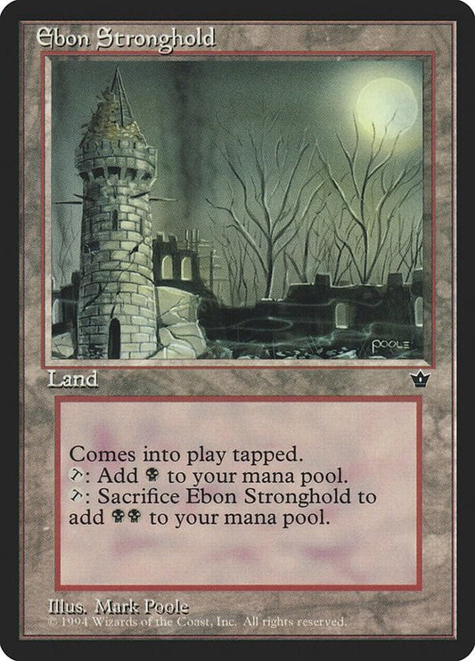 Ebon Stronghold-Fallen Empires-U-Normal