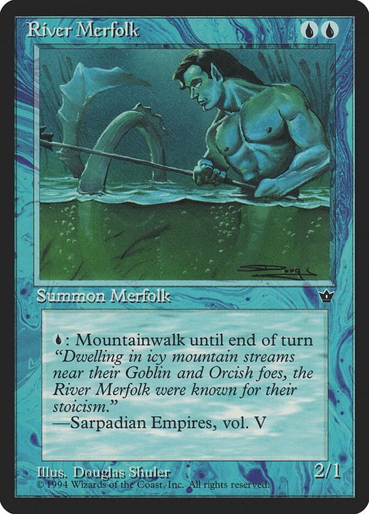 River Merfolk-Fallen Empires-R-Normal