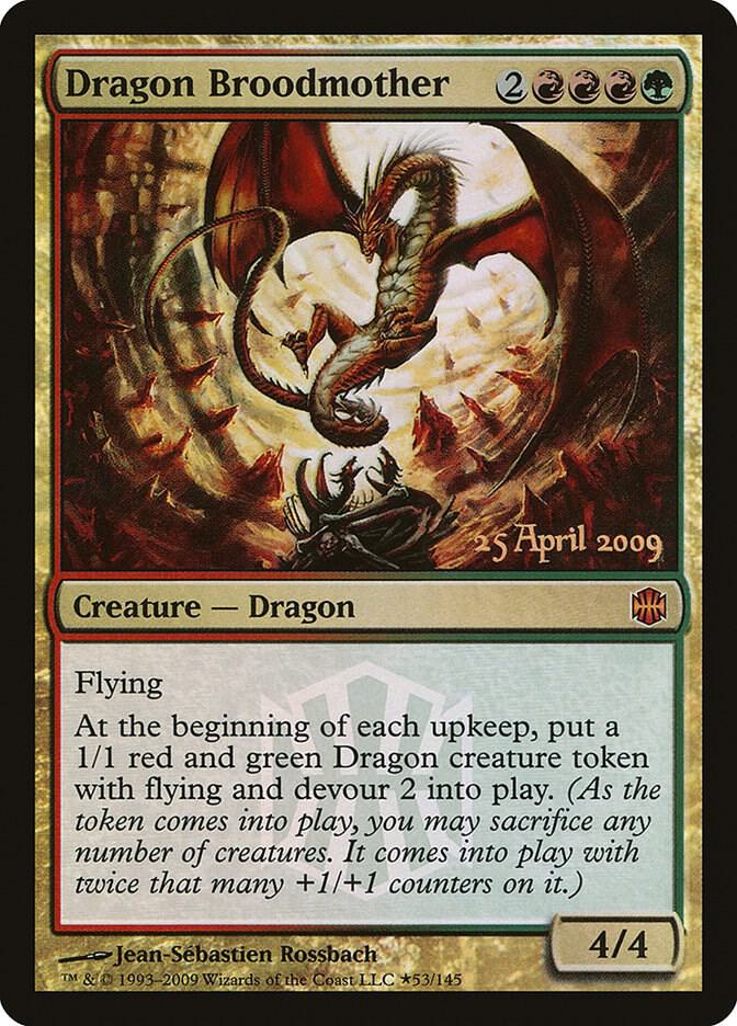 Dragon Broodmother-Prerelease Cards-P-Foil