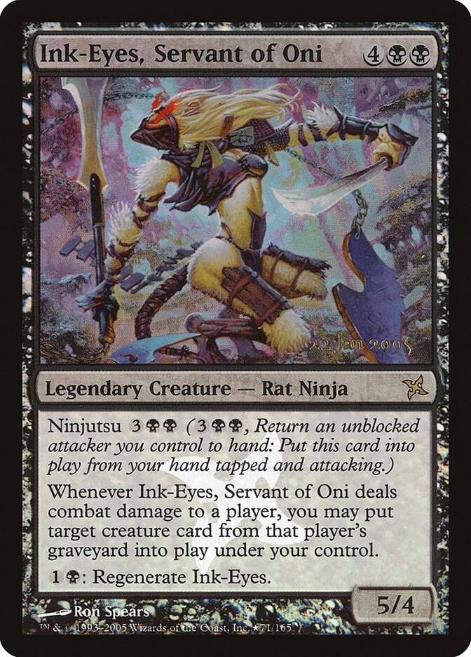 Ink-Eyes, Servant of Oni-Prerelease Cards-P-Foil