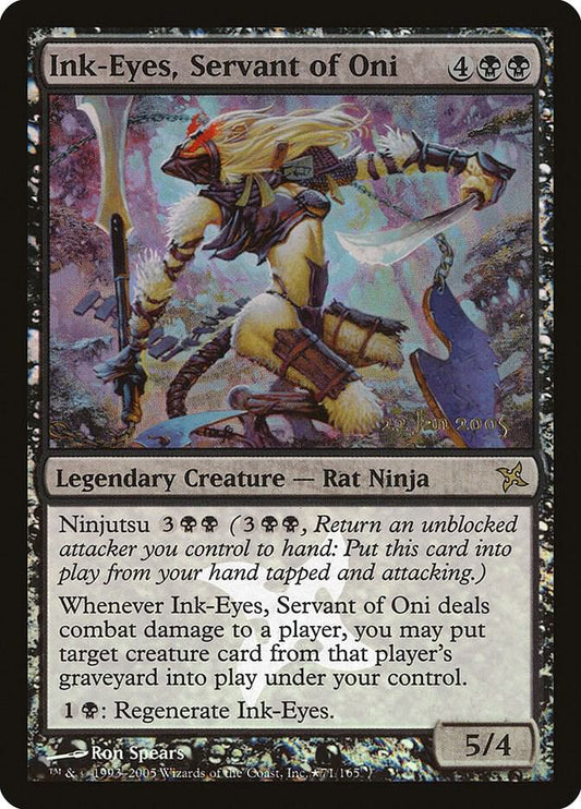 Ink-Eyes, Servant of Oni-Prerelease Cards-P-Foil
