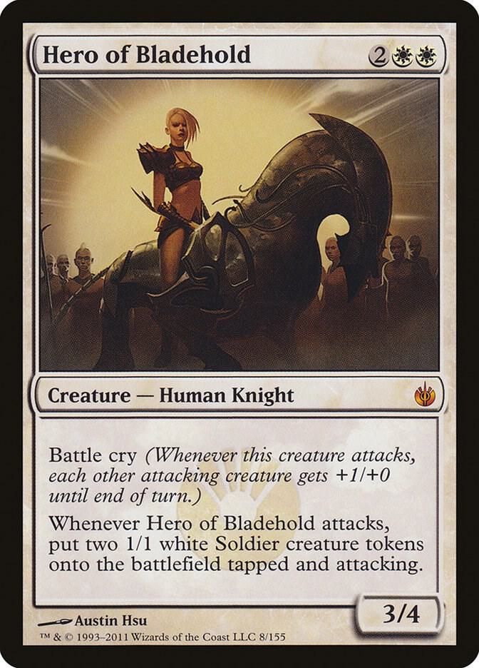 Hero of Bladehold-Mirrodin Besieged-M-Normal