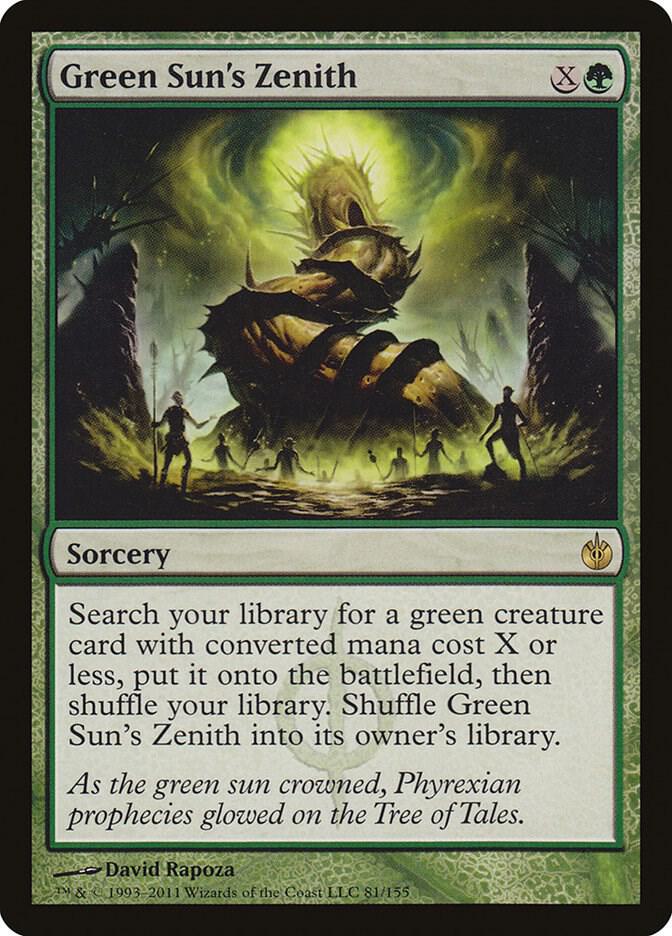 Green Sun's Zenith-Mirrodin Besieged-R-Normal