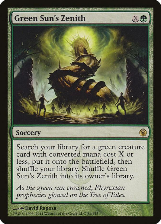 Green Sun's Zenith-Mirrodin Besieged-R-Normal
