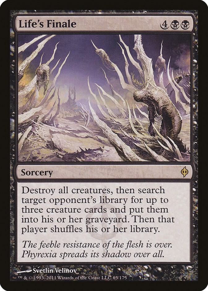 Life's Finale-New Phyrexia-R-Normal