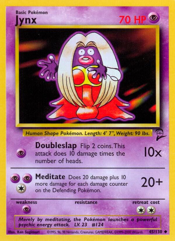 Jynx-Base Set 2-Uncommon-Normal