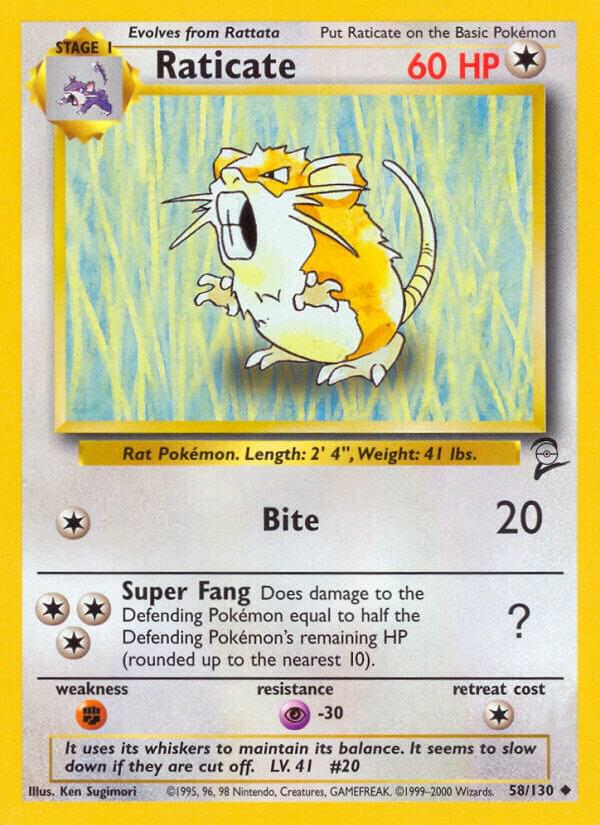 Raticate-Base Set 2-Uncommon-Normal