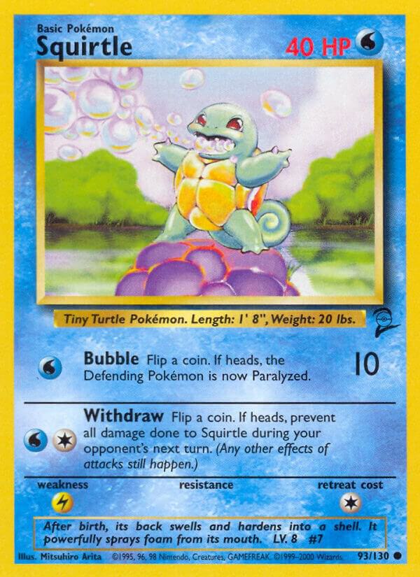 Squirtle-Base Set 2-Common-Normal