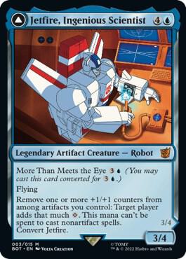 Jetfire, Ingenious Scientist-Universes Beyond: Transformers-M-Normal