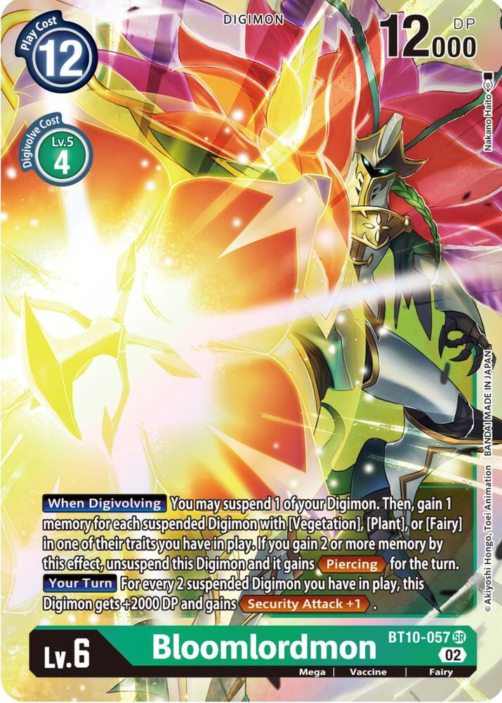 Bloomlordmon-Xros Encounter-Super Rare-Foil