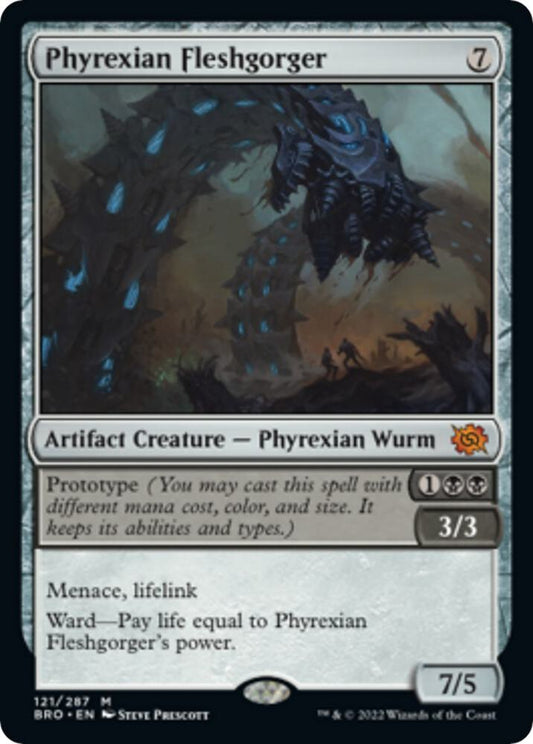 Phyrexian Fleshgorger-The Brothers' War-M-Normal