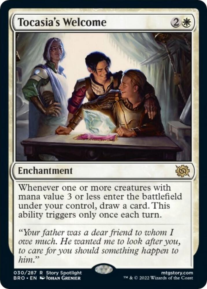 Tocasia's Welcome-The Brothers' War-R-Normal