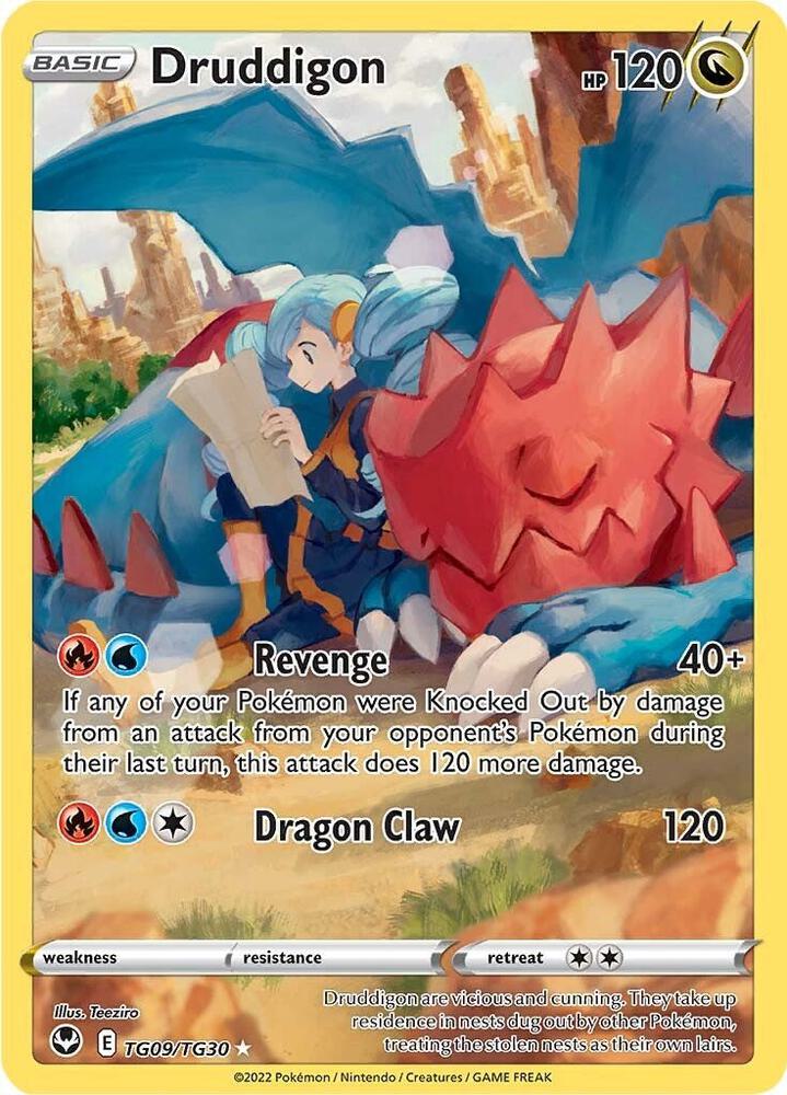 Druddigon-SWSH12: Silver Tempest Trainer Gallery-Ultra Rare-Holofoil