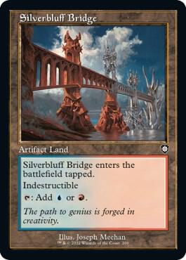 Silverbluff Bridge (Retro Frame)-Commander: The Brothers' War-C-Normal