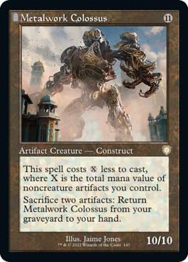 Metalwork Colossus (Retro Frame)-Commander: The Brothers' War-R-Normal