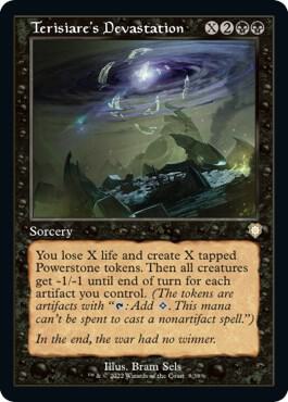 Terisiare's Devastation (Retro Frame)-Commander: The Brothers' War-R-Normal