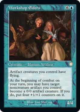 Workshop Elders (Retro Frame)-Commander: The Brothers' War-R-Normal
