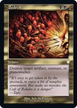 Bedevil (Retro Frame)-Commander: The Brothers' War-R-Normal