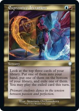 Expressive Iteration (Retro Frame)-Commander: The Brothers' War-U-Normal