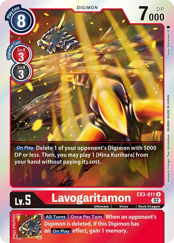 Lavogaritamon-Draconic Roar-Rare-Foil