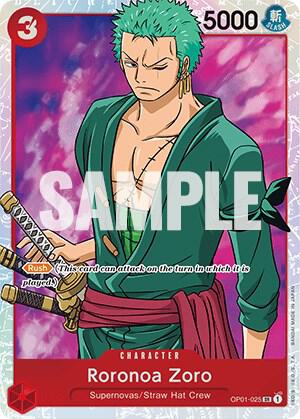 Roronoa Zoro (025)-Romance Dawn-SR-Foil