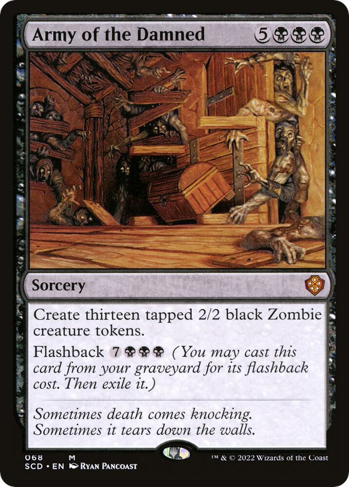 Army of the Damned-Starter Commander Decks-M-Normal