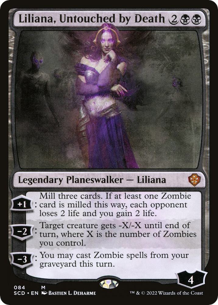 Liliana, Untouched by Death-Starter Commander Decks-M-Normal