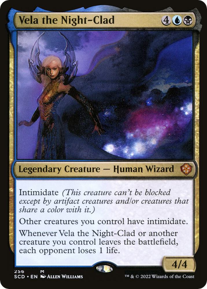 Vela the Night-Clad-Starter Commander Decks-M-Normal