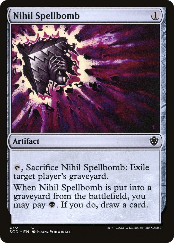Nihil Spellbomb-Starter Commander Decks-C-Normal