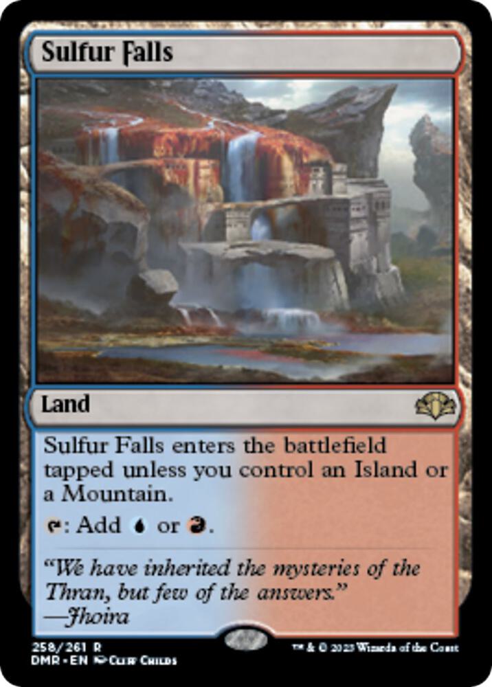 Sulfur Falls-Dominaria Remastered-R-Normal