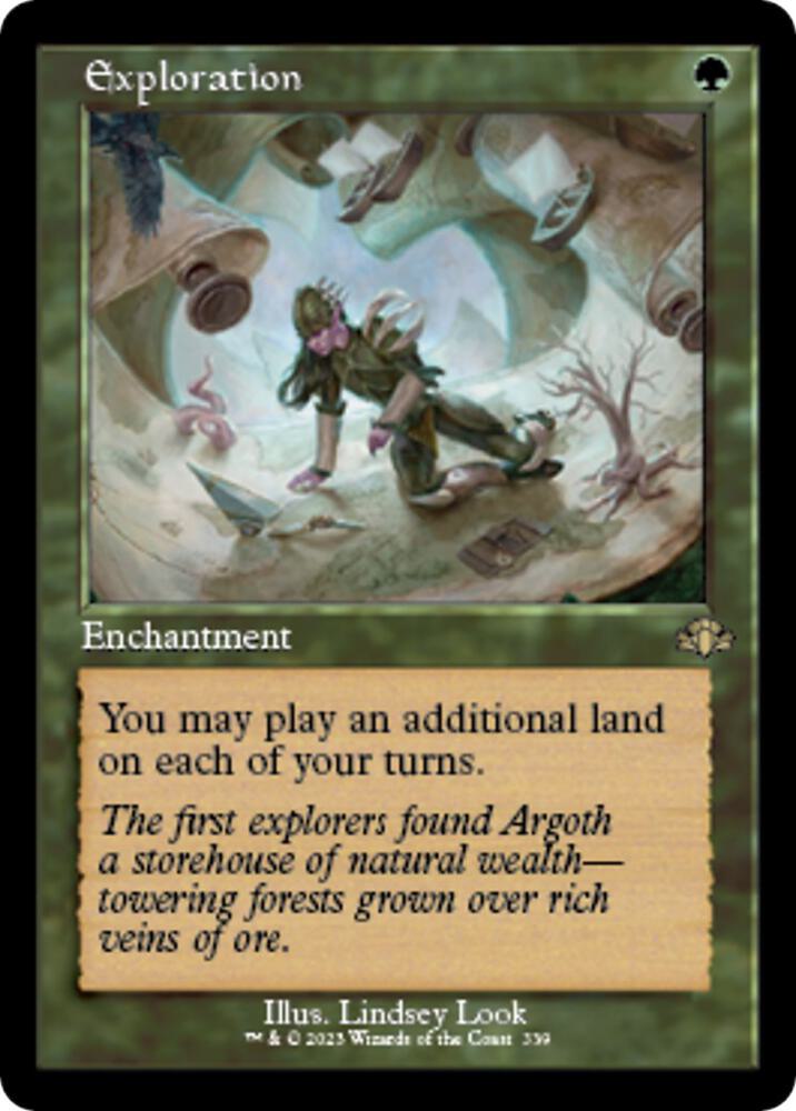 Exploration (Retro Frame)-Dominaria Remastered-R-Normal