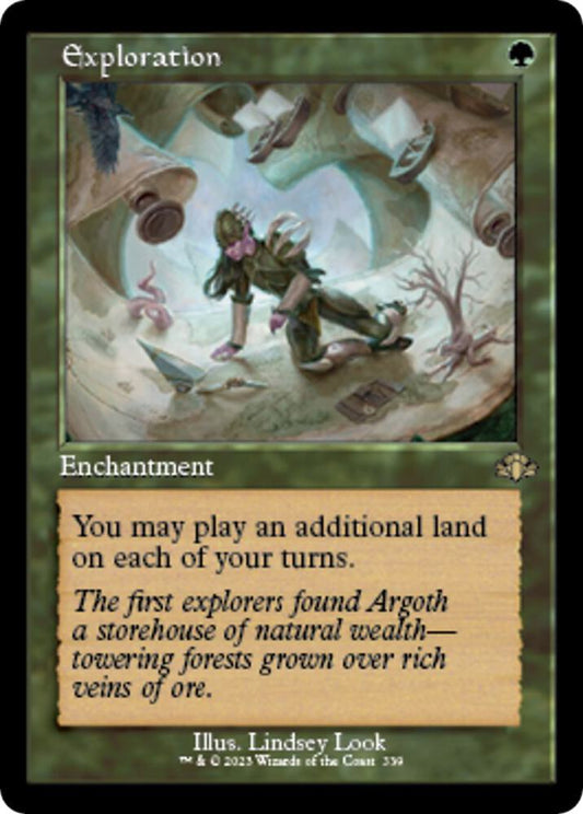 Exploration (Retro Frame)-Dominaria Remastered-R-Normal