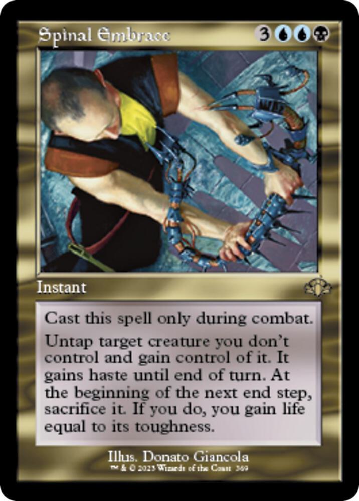 Spinal Embrace (Retro Frame)-Dominaria Remastered-R-Normal
