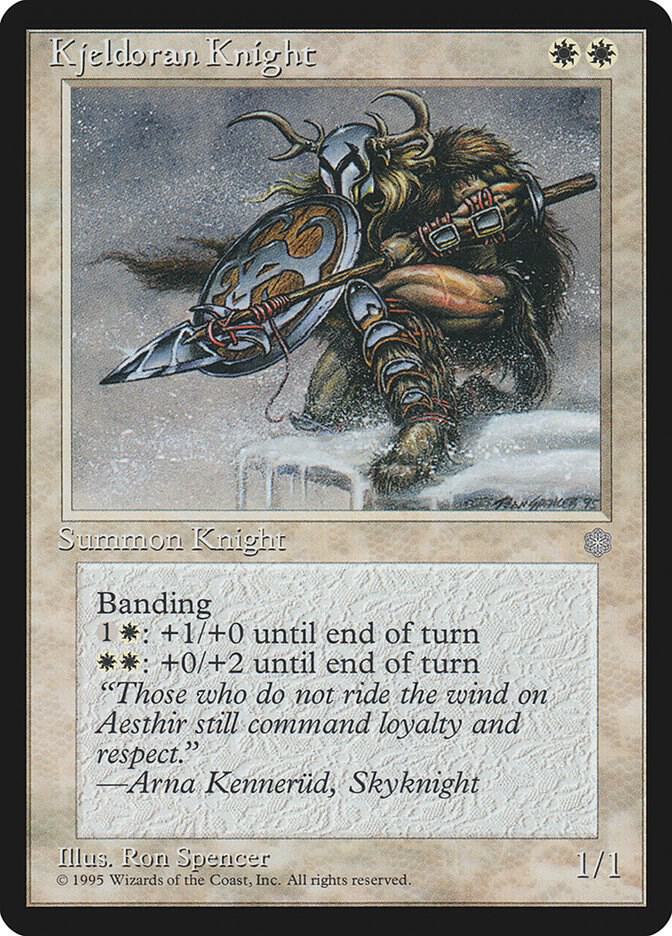 Kjeldoran Knight-Ice Age-R-Normal