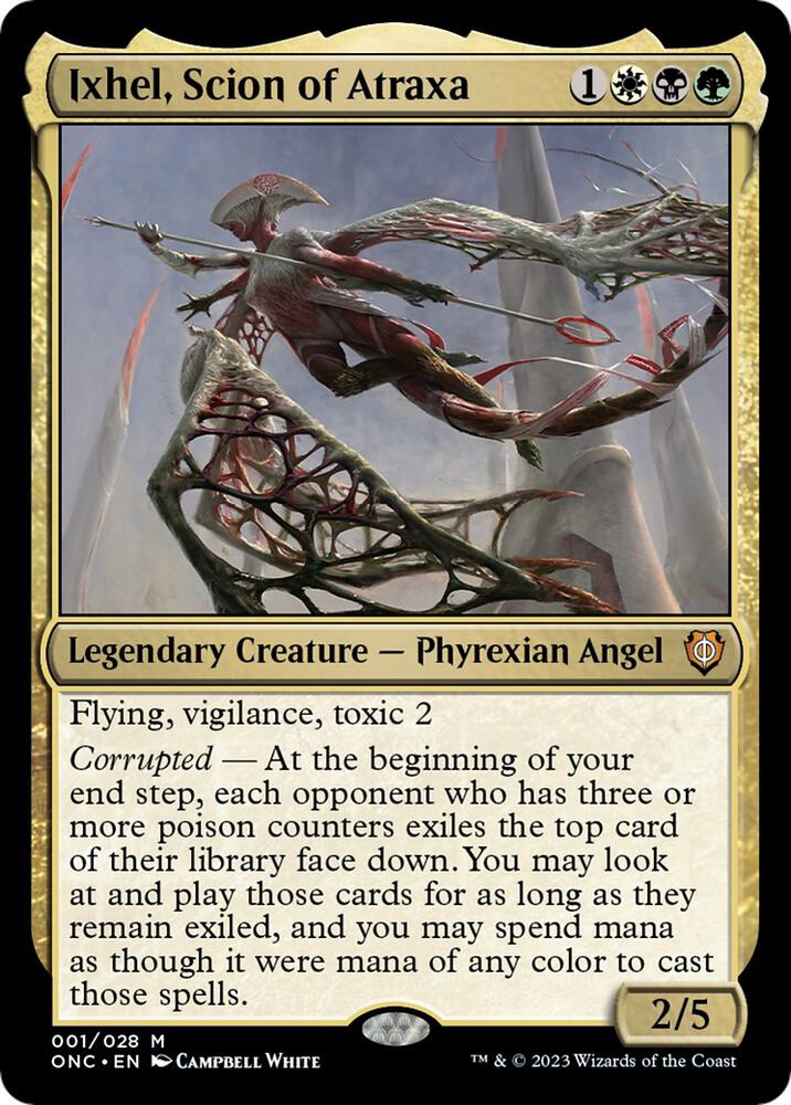 Ixhel, Scion of Atraxa-Commander: Phyrexia: All Will Be One-M-Foil