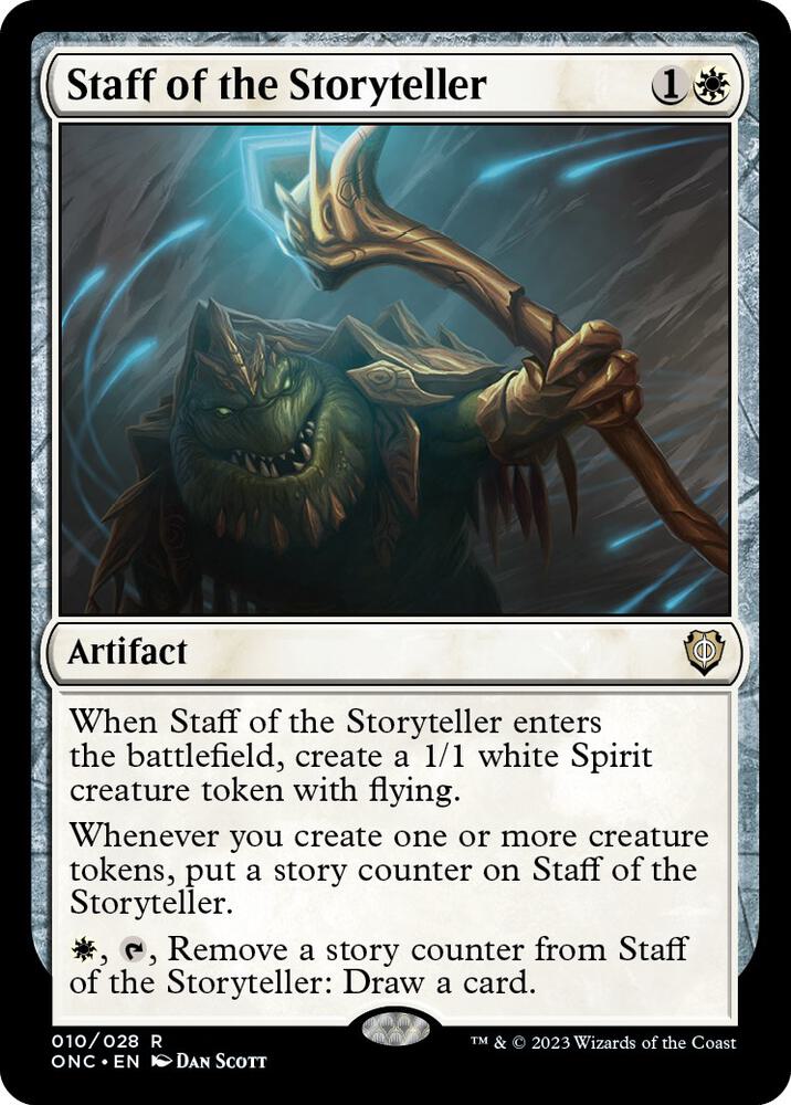 Staff of the Storyteller-Commander: Phyrexia: All Will Be One-R-Normal
