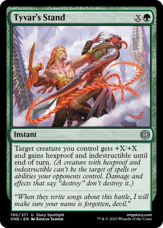 Tyvar's Stand-Phyrexia: All Will Be One-U-Normal