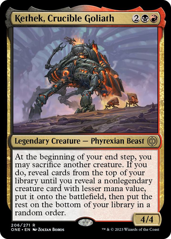 Kethek, Crucible Goliath-Phyrexia: All Will Be One-R-Normal