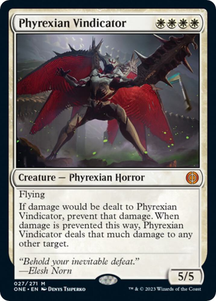 Phyrexian Vindicator-Phyrexia: All Will Be One-M-Normal