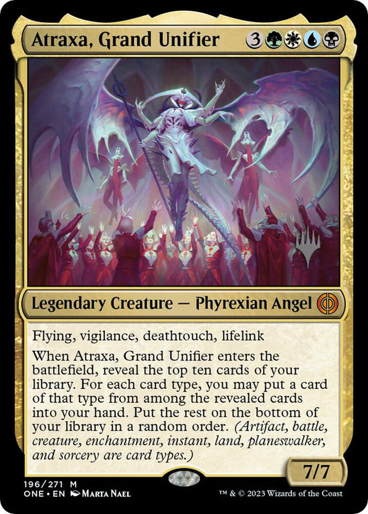 Atraxa, Grand Unifier-Promo Pack: Phyrexia: All Will Be One-M-Normal