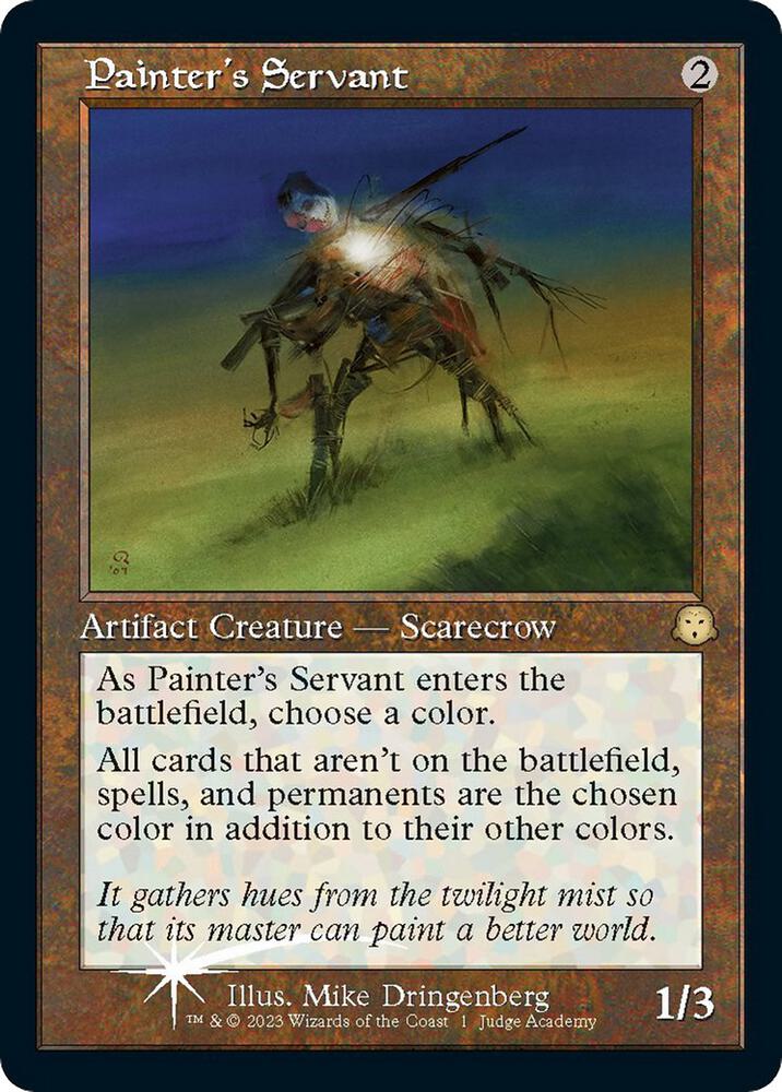 Painter's Servant-Judge Promos-P-Foil