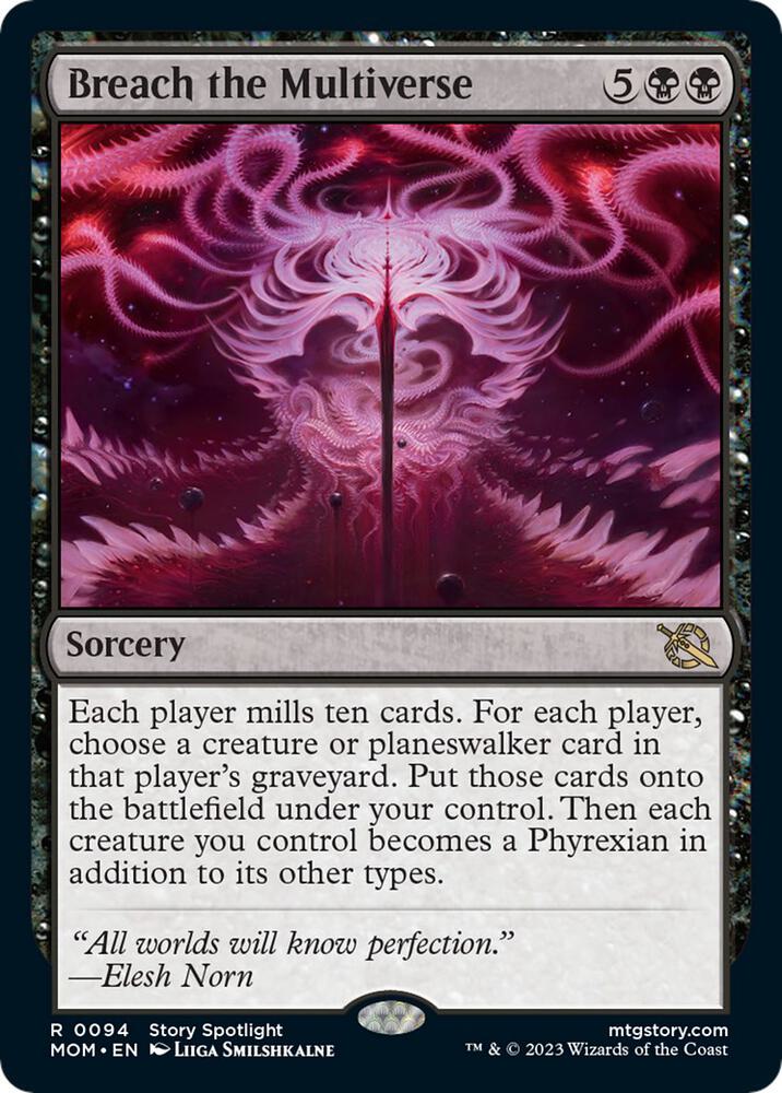 Breach the Multiverse-March of the Machine-R-Foil