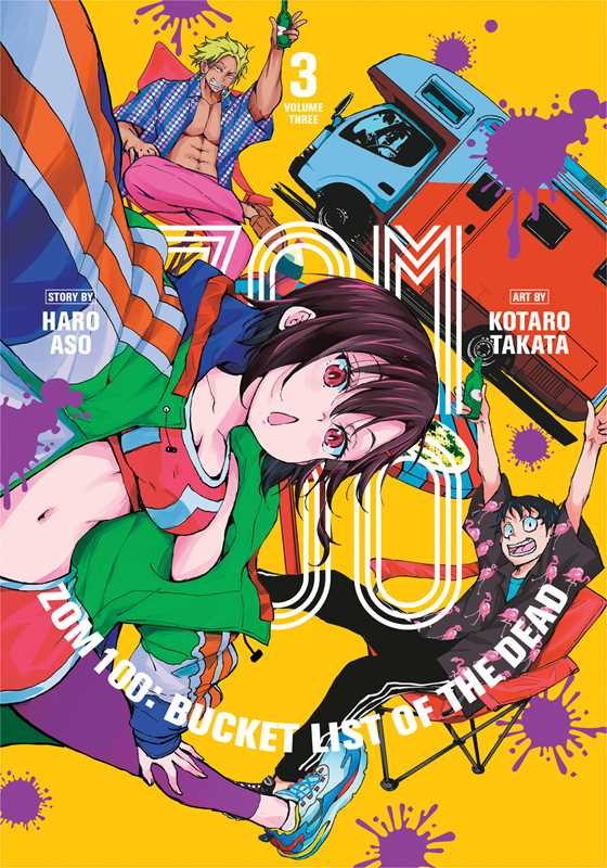 Zom 100: Bucket List of the Dead, Vol. 3 by Haro  Aso: Paperback; 160 pages / English