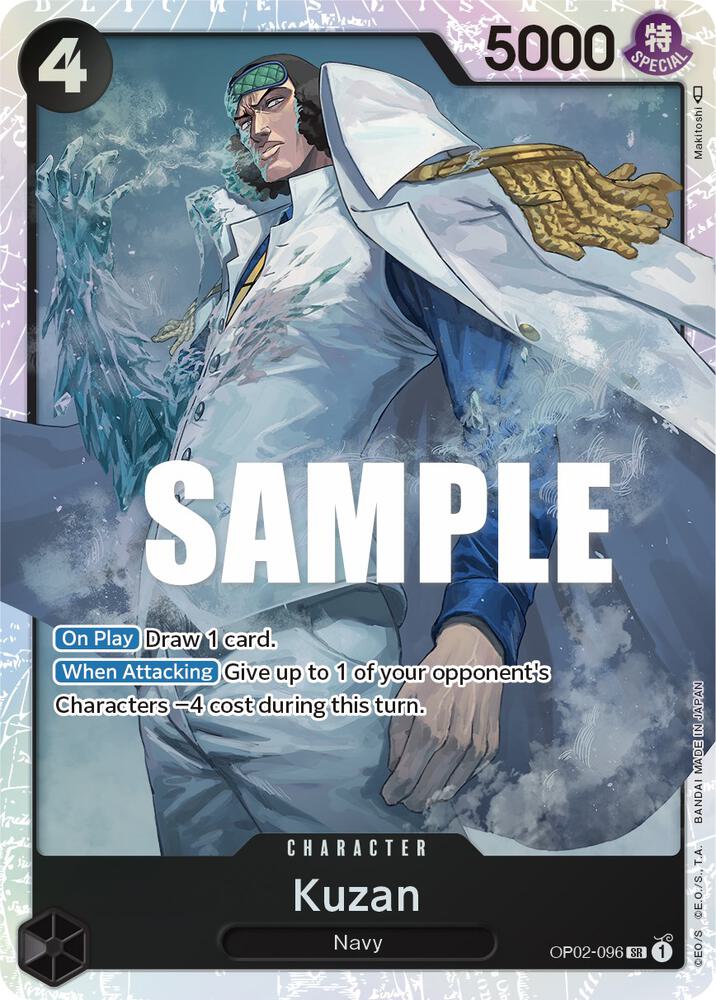 Kuzan (096)-Paramount War-SR-Foil