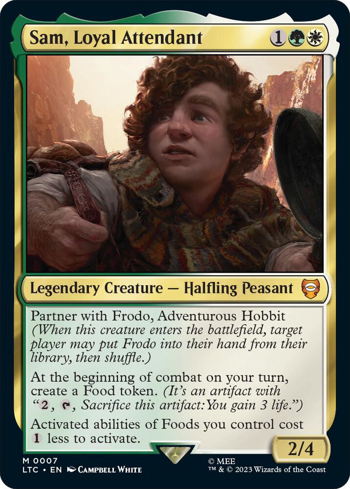 Sam, Loyal Attendant-Commander: The Lord of the Rings: Tales of Middle-earth-M-Foil