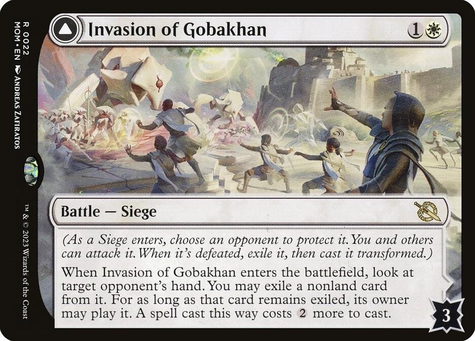 Invasion of Gobakhan-March of the Machine-R-Foil