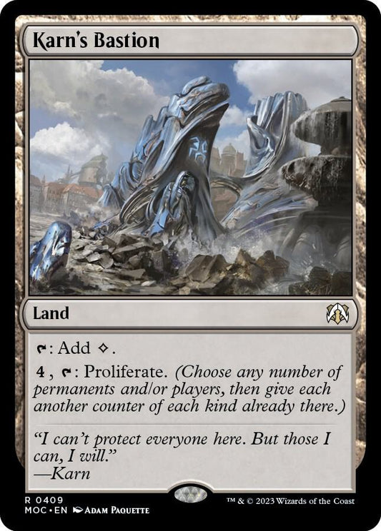 Karn's Bastion-Commander: March of the Machine-R-Normal