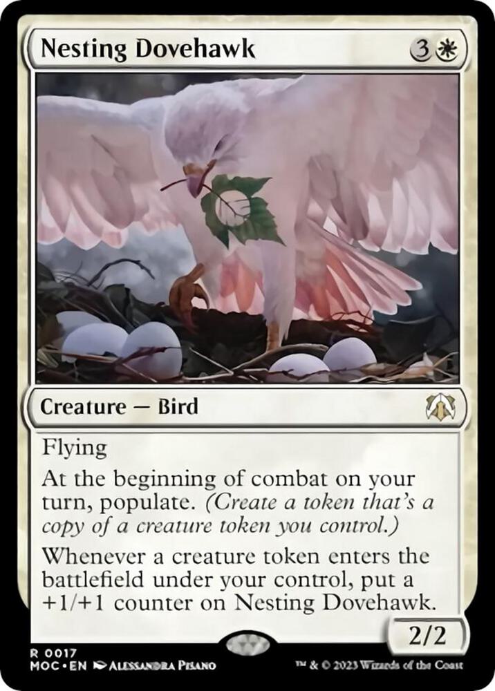 Nesting Dovehawk-Commander: March of the Machine-R-Normal