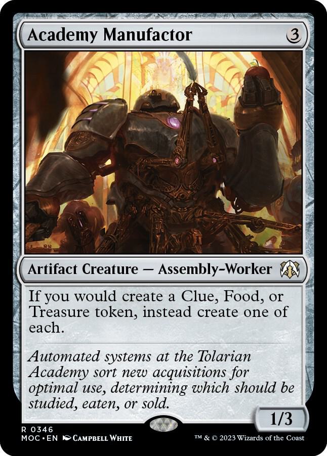 Academy Manufactor-Commander: March of the Machine-R-Normal